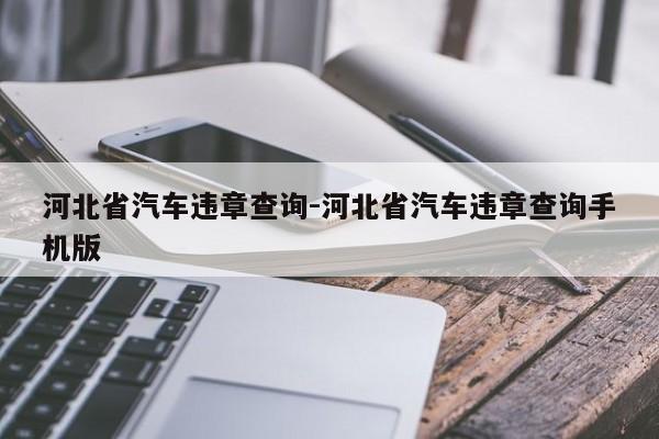 河北省汽车违章查询-河北省汽车违章查询手机版