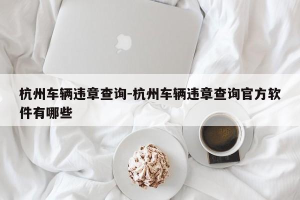 杭州车辆违章查询-杭州车辆违章查询官方软件有哪些